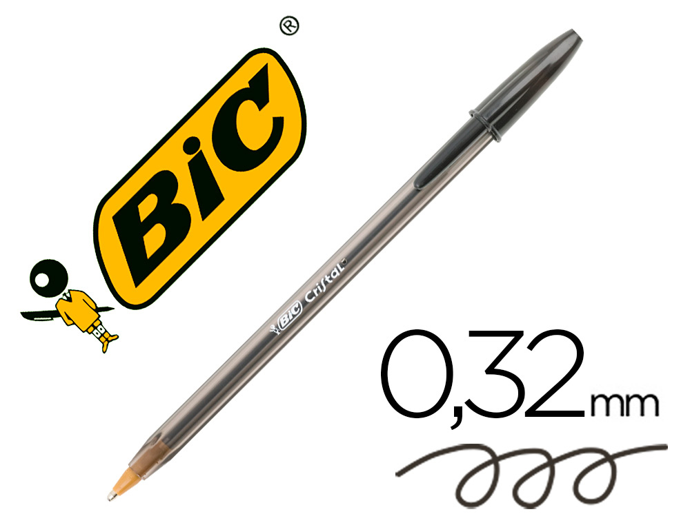 Bolígrafo Bic de Cristal