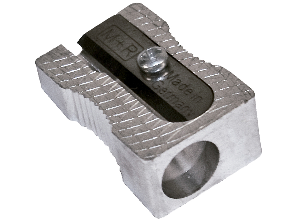 SACAPUNTAS M+R 201.0 METALICO CUÑA 1 USO