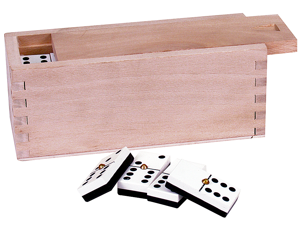 Domino master caja madera