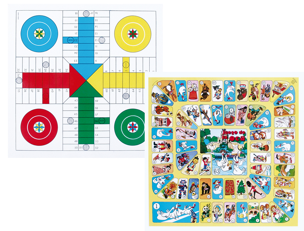 Parchis poliester con oca 33cm