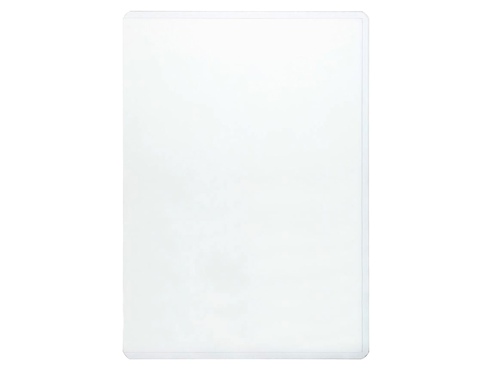 BOLSA PORTACARNET FOLIO 140 MICRONS PVC TRANSPARENTE