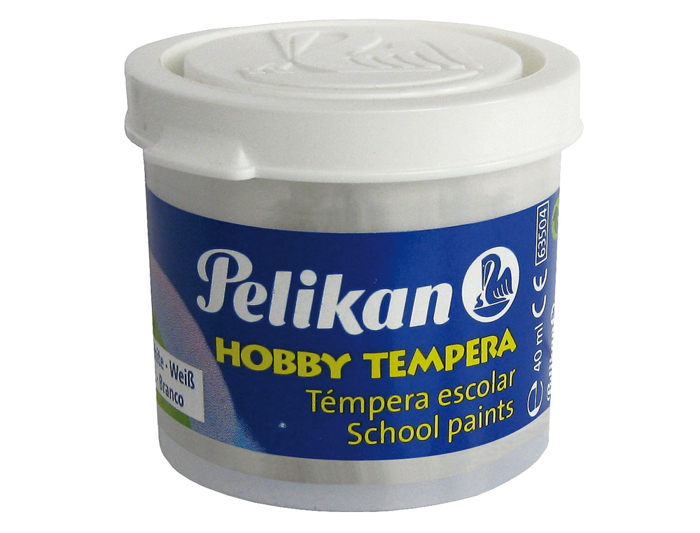 Tempera hobby 40 cc blanco -n.4