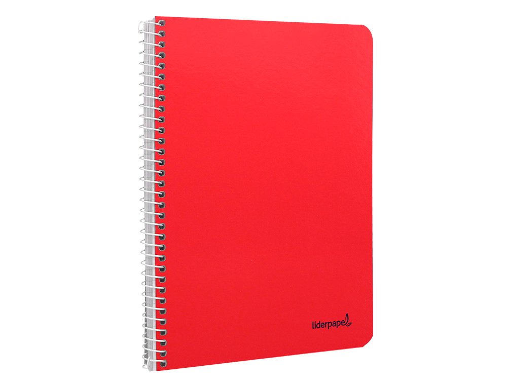 CUADERNO ESPIRAL LIDERPAPEL CUARTO SMART TAPA BLANDA 40H 60GR CUADRO 4MM CON MARGEN COLORES SURTIDOS