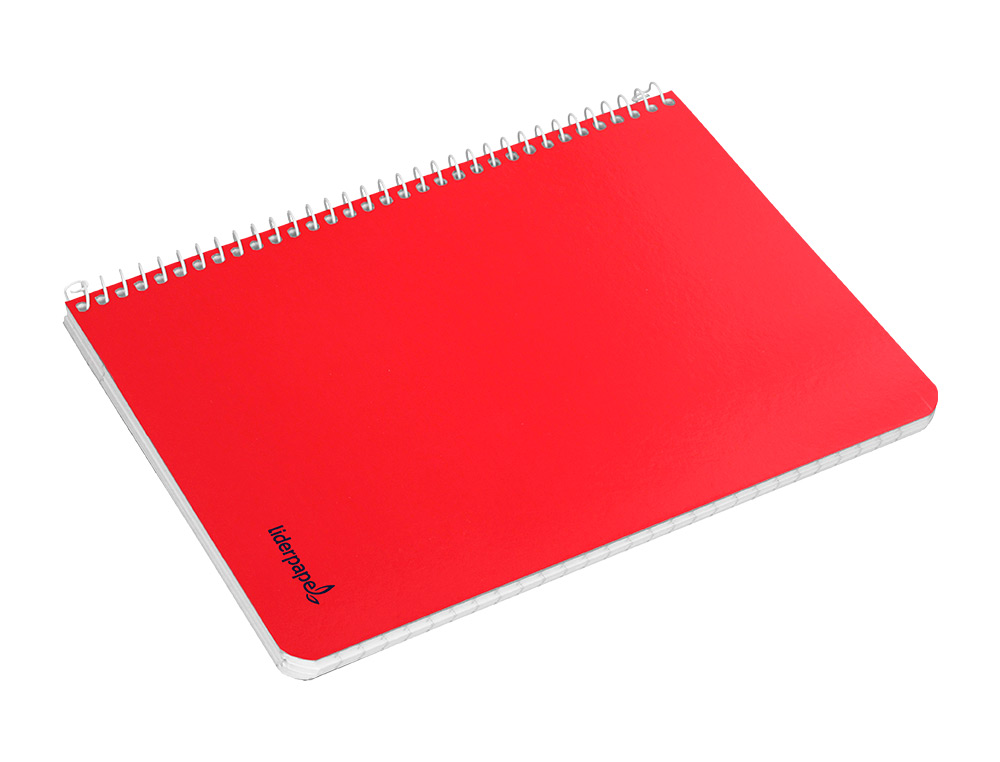 CUADERNO ESPIRAL LIDERPAPEL CUARTO SMART TAPA BLANDA 40H 60GR CUADRO 4MM CON MARGEN COLORES SURTIDOS