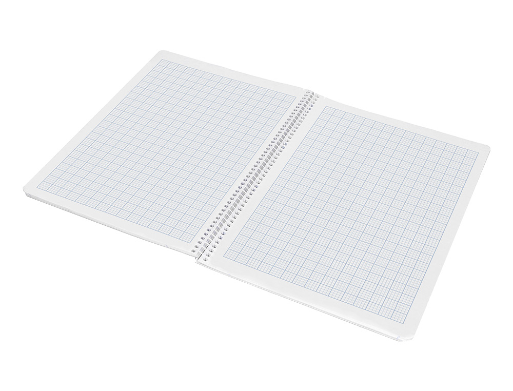 CUADERNO ESPIRAL LIDERPAPEL A4 WONDER TAPA PLASTICO 80H 90GR RAYADO Nº46 COLORES SURTIDOS