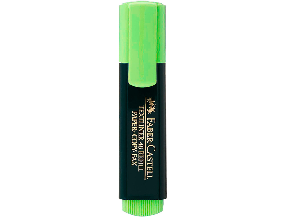 Rotulador faber fluorescente 48-63 verde