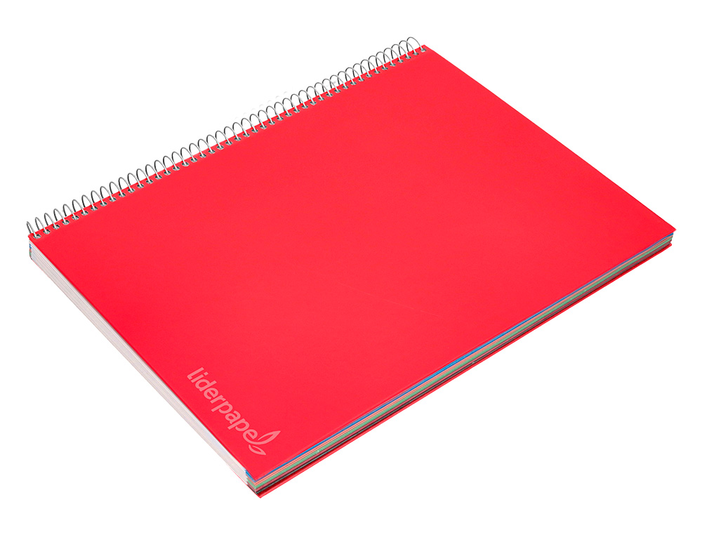 LIDERPAPEL Cahier spirale Jolly A5 280p 75g/m2 microperforé 6 trous -  Coloris aléatoire x 20 - Cahier - LDLC