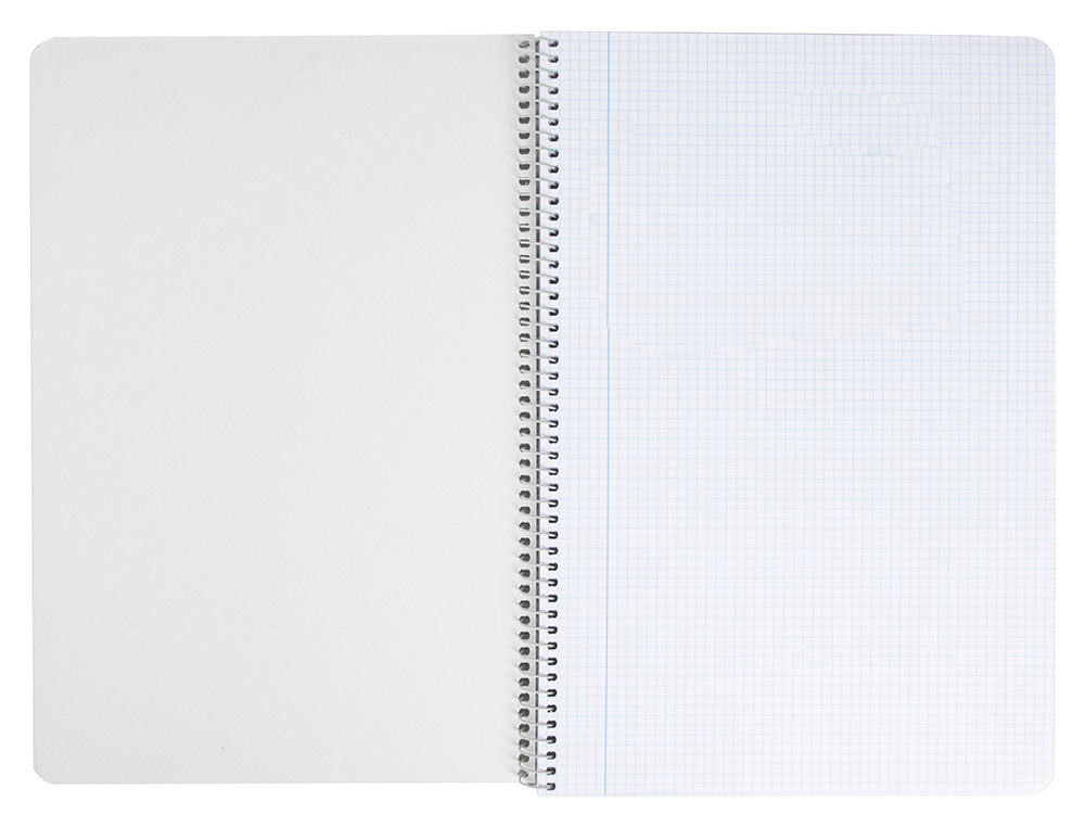 CUADERNO ESPIRAL LIDERPAPEL A5 MICRO WITTY TAPA DURA 140H 75GR CUADRO 5MM 5 BANDAS 6 TALADROS COLORES SURTIDOS