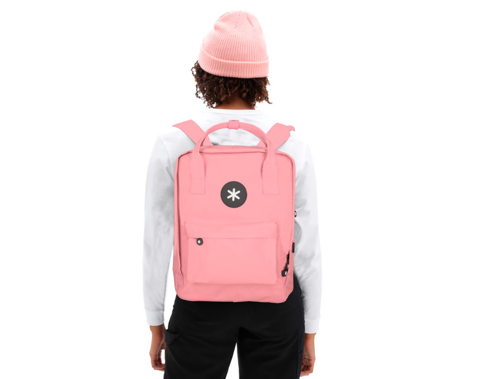 MOCHILA ANTARTIK 2 ASAS Y BOLSILLOS EXTERIORES CORAL 300X115X390 MM