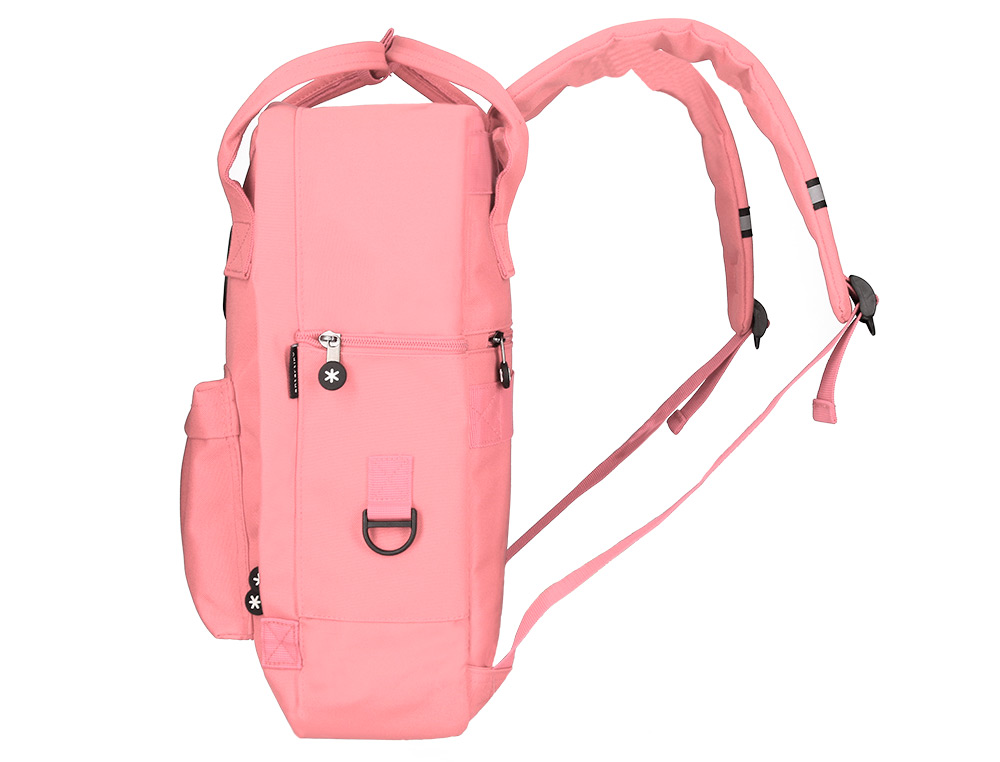 MOCHILA ANTARTIK 2 ASAS Y BOLSILLOS EXTERIORES CORAL 300X115X390 MM