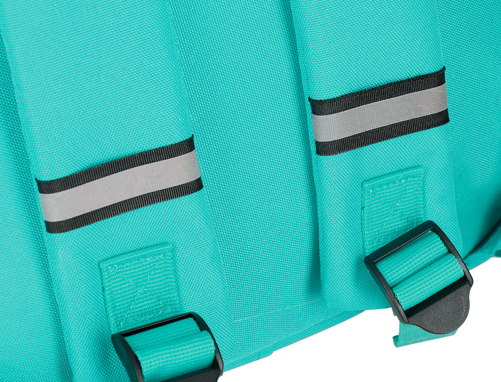 MOCHILA ANTARTIK 2 ASAS Y BOLSILLOS EXTERIORES MENTA 300X115X390 MM