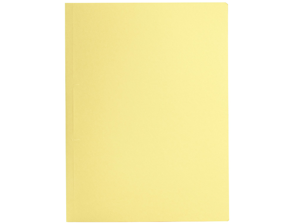 SUBCARPETA LIDERPAPEL A4 AMARILLO PASTEL 180G/M2