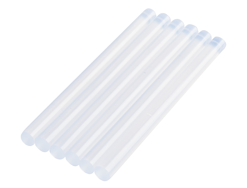 BARRA TERMOFUSIBLE LIDERPAPEL DE 7 MM DE DIAMETRO X 100 MM DE ALTO CAJA DE 50 UNIDADES