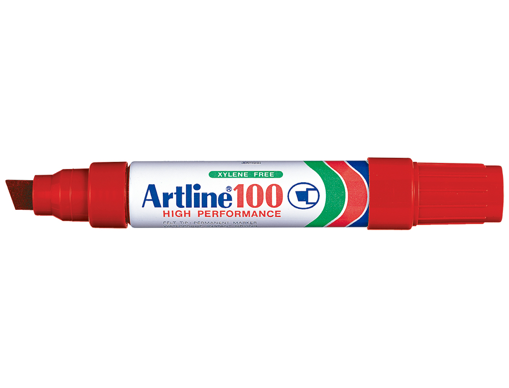 Rotulador Artline permanente EK-109 NEGRO punta biselada