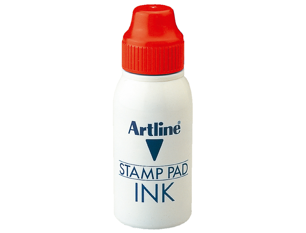 Tinta tampon artline roja bote 50 cc