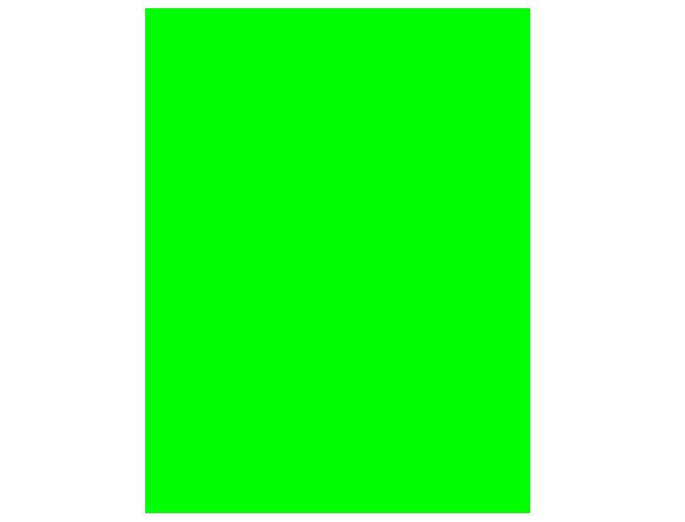 Cartulina fluorescente verde 50x65 cm 230 gr