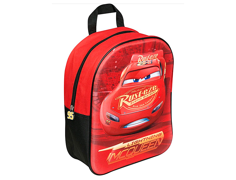 Cartera escolar cars 3d mochila 32x26x10 cm