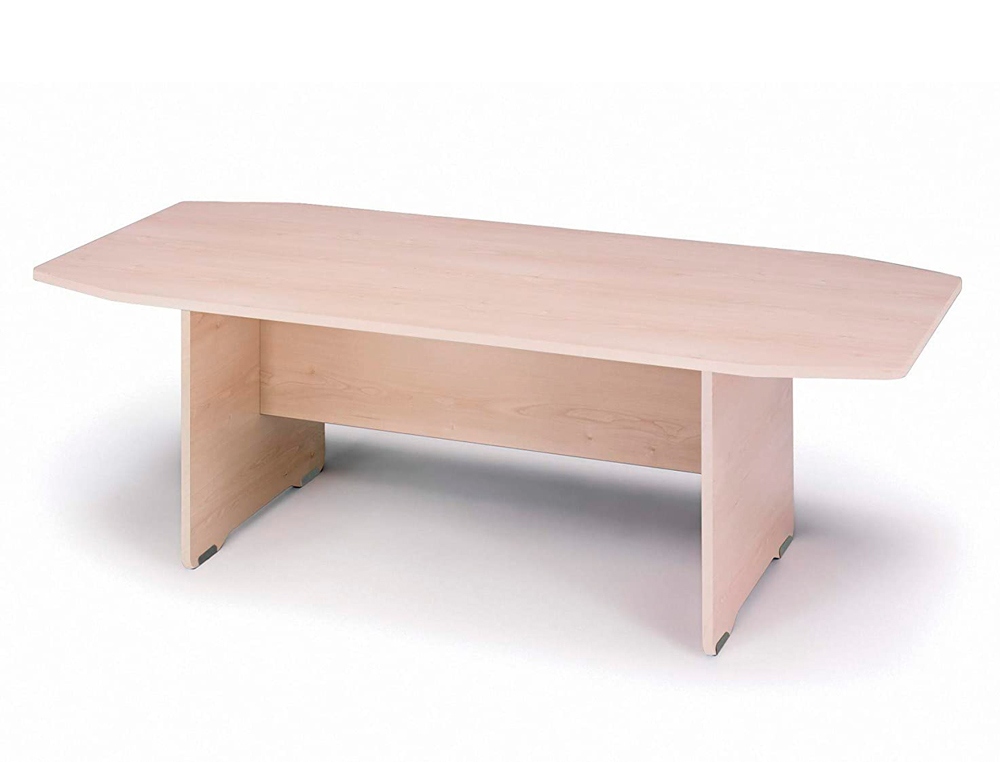 Mesa de reunion rocada meeting 3003aa01 estructura madera haya tablero madera haya 220x100x72 cm