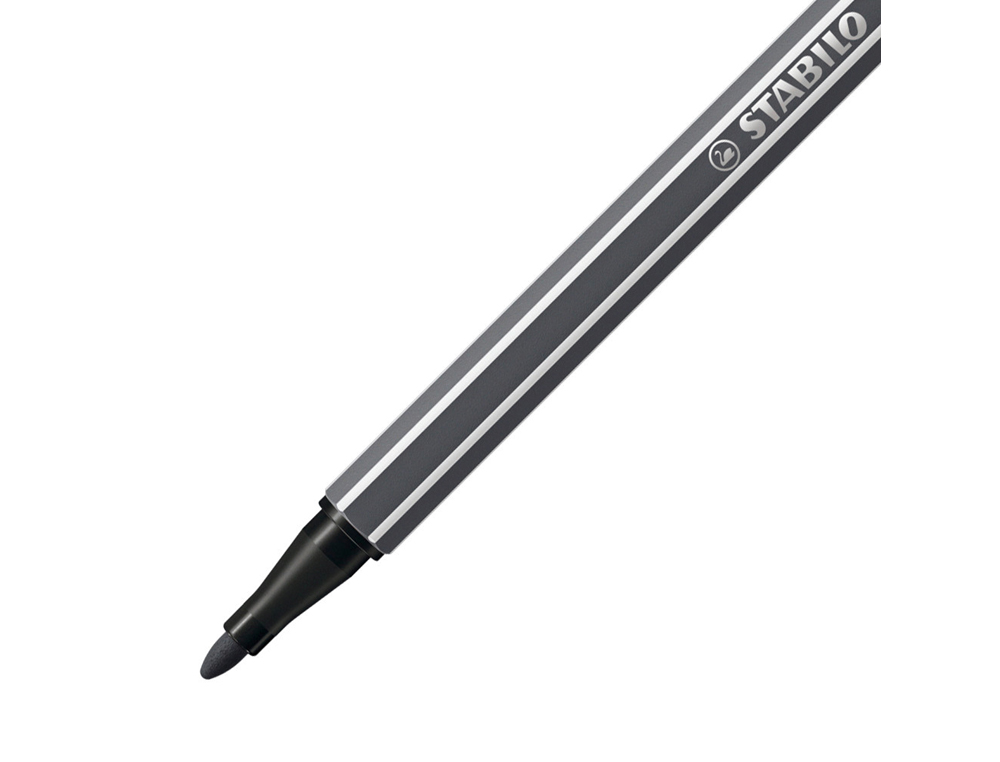 ROTULADOR STABILO ACUARELABLE PEN 68 GRIS AZULADO INTENSO PUNTA GRUESA 1MM