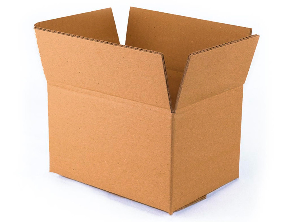 Caja para embalar q-connect usos varios carton doble canal marron 172x217x110 mm