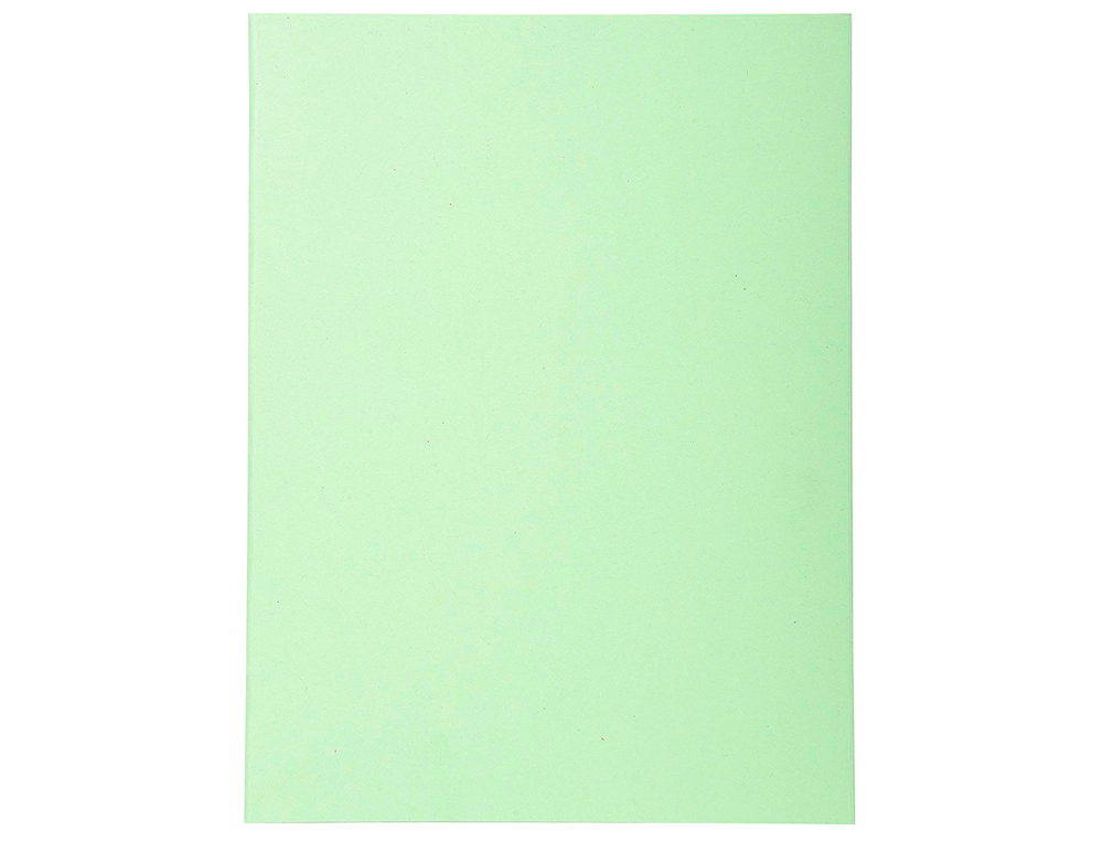 Subcarpeta cartulina reciclada exacompta din a4 verde claro 170 gr