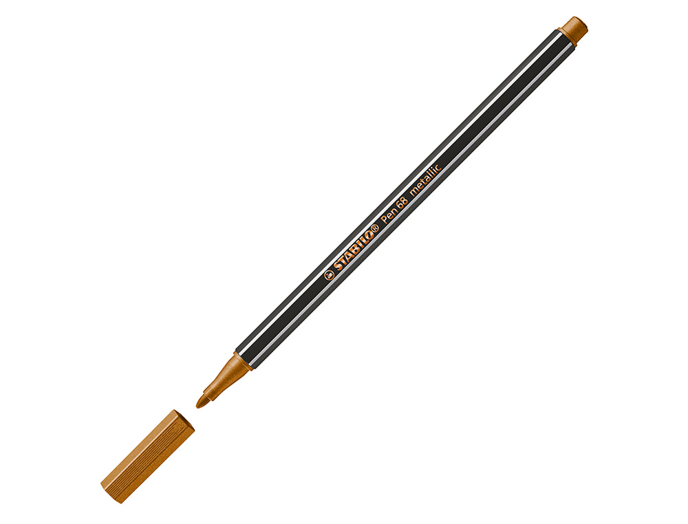 MARCADOR STABILO AGUARELAVEL PEN 68 METALICO COBRE 1 MM