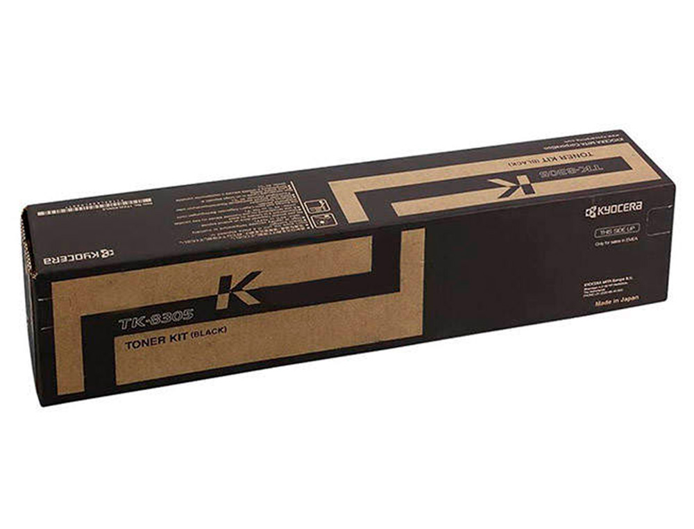 Toner kyocera tk 8305k taskalfa 3050ci / 3051ci / 3550ci / 3551ci negro 25000 paginas