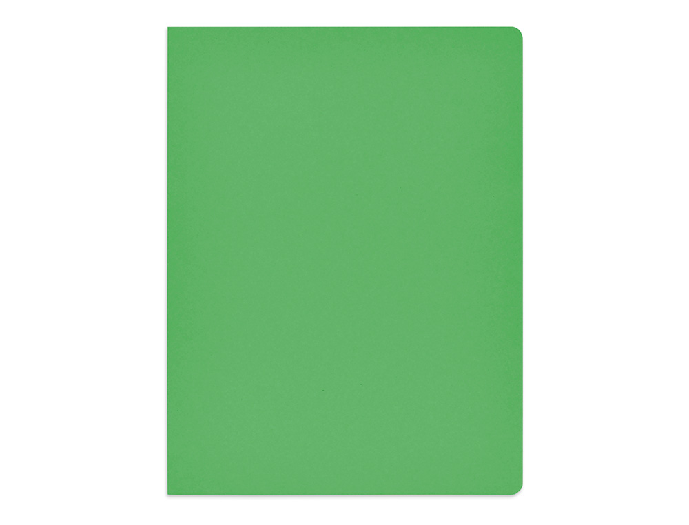 SUBCARPETA CARTULINA GIO SIMPLE INTENSO FOLIO VERDE 250G/M2