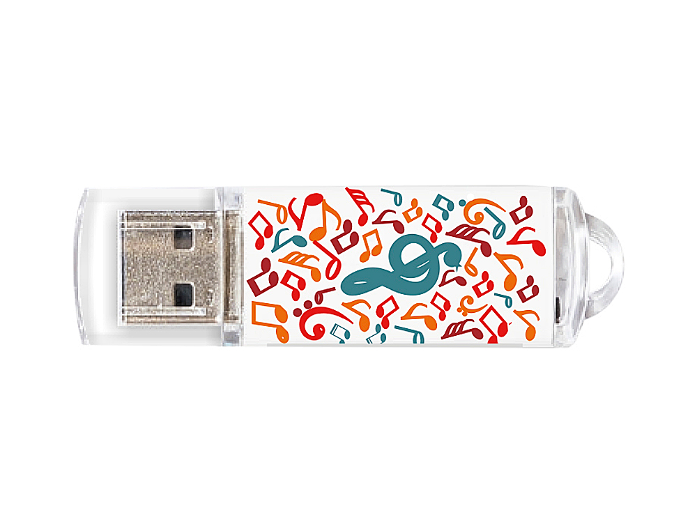 Memoria usb techonetech flash drive 16 gb 2.0 music dream