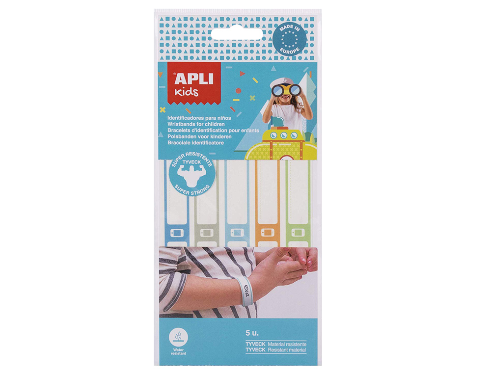 NEXO - PAPELERÍA Y BRAZALETE APLI KIDS BLISTER DE 5 UNIDADES COLORES SURTIDOS