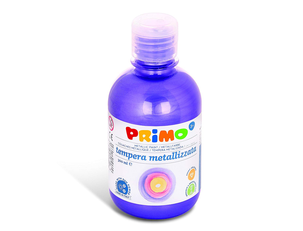 Tempera liquida primo escolar 300 ml violeta metalizado