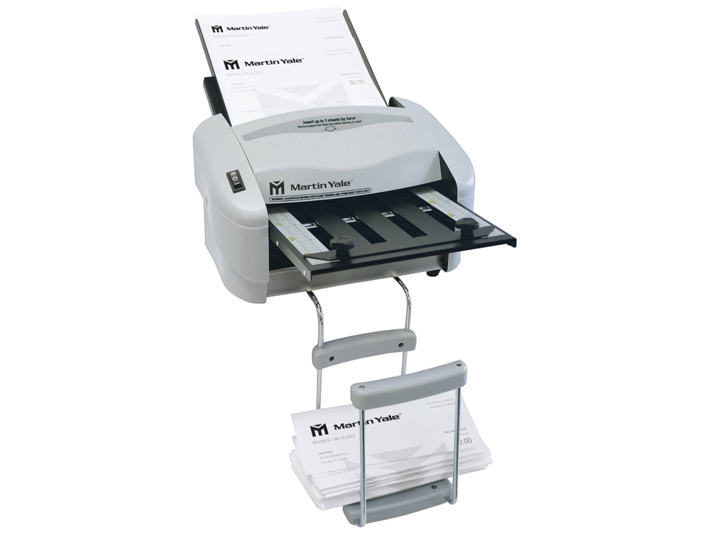 Plegadora de papel martin yale 7200 electrica para formatos din a4 y din a5 hasta 4000 hojas por hora