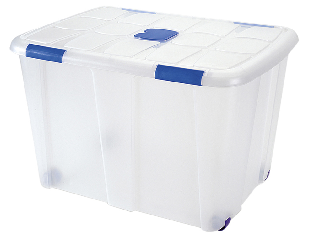 Caja Almacenaje Transparente con Tapa 18,5 L Wfs20M185 Cs Tp. Cajas de plástico  almacenaje . La Superpapelería