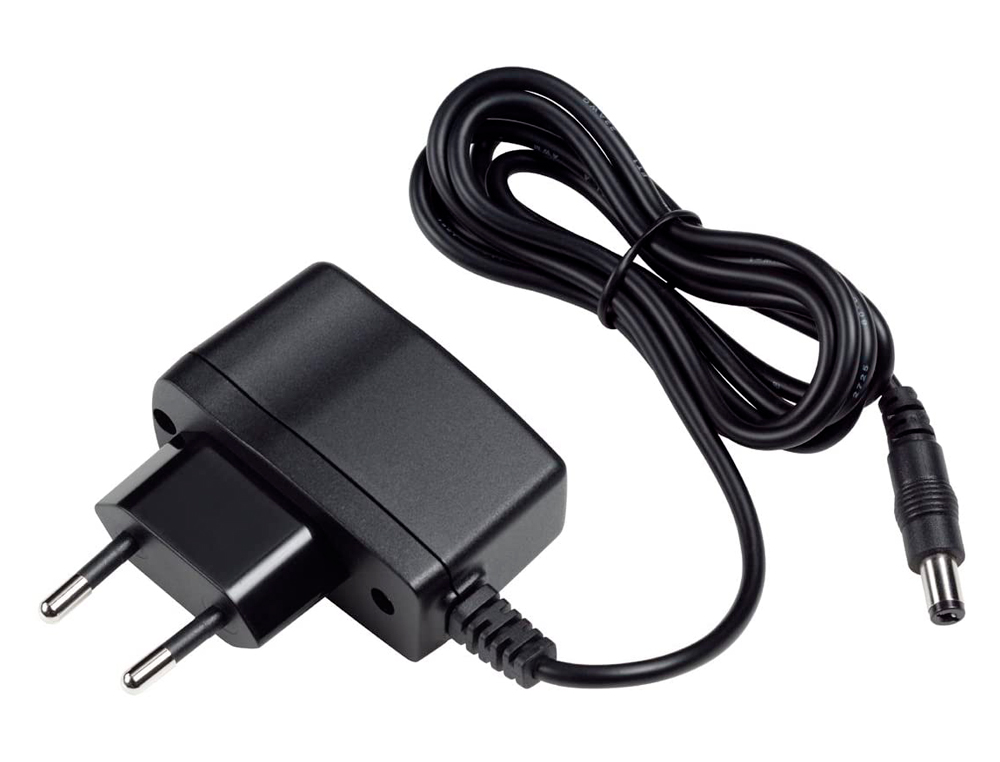 Adaptador de corriente casio 230 v para calculadoras hr-8ter /150ter / 200ter