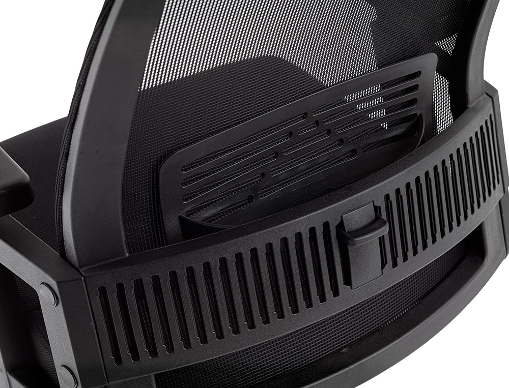 CADEIRA DE DIRECAO Q-CONNECT ERGONOMICA BASE METAL ENCOSTO ALTO COM APOIO DE CABECA AJUSTAVEL REGULAVEL EM ALTURA 1140+7