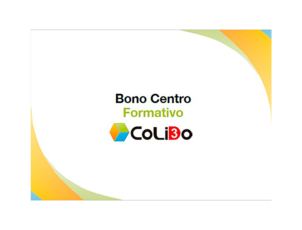 Bono formacion 3d colido anual centros de formacion