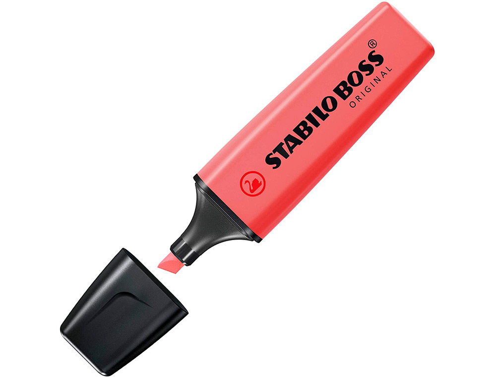 ROTULADOR STABILO BOSS FLUORESCENTE 70 ESTUCHE DE 4 UNIDADES COLORES SURTIDOS