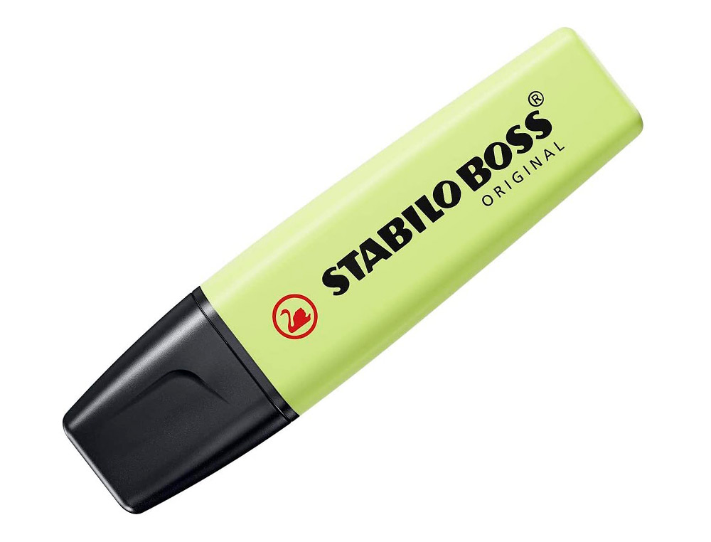 MARCADOR FLUORESCENTE STABILO BOSS 70 PASTEL LIMA