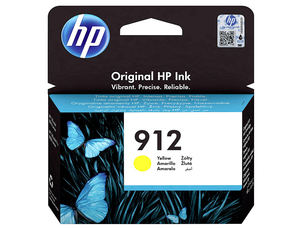 Ink-jet hp 912 officejet 8010 / 8020 / 8035 amarillo 315 pag