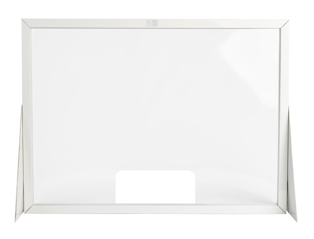 VISOR DE PROTECAO Q-CONNECT CARTAO FORMATO HORIZONTAL 100X70 CM