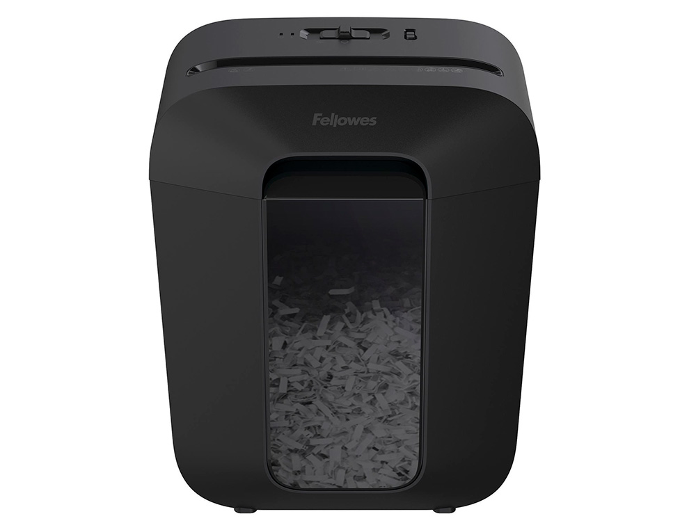 Destructora de documentos fellowes lx-45 capacidad de corte 8 h seguridad p4 destruye grapas clips y