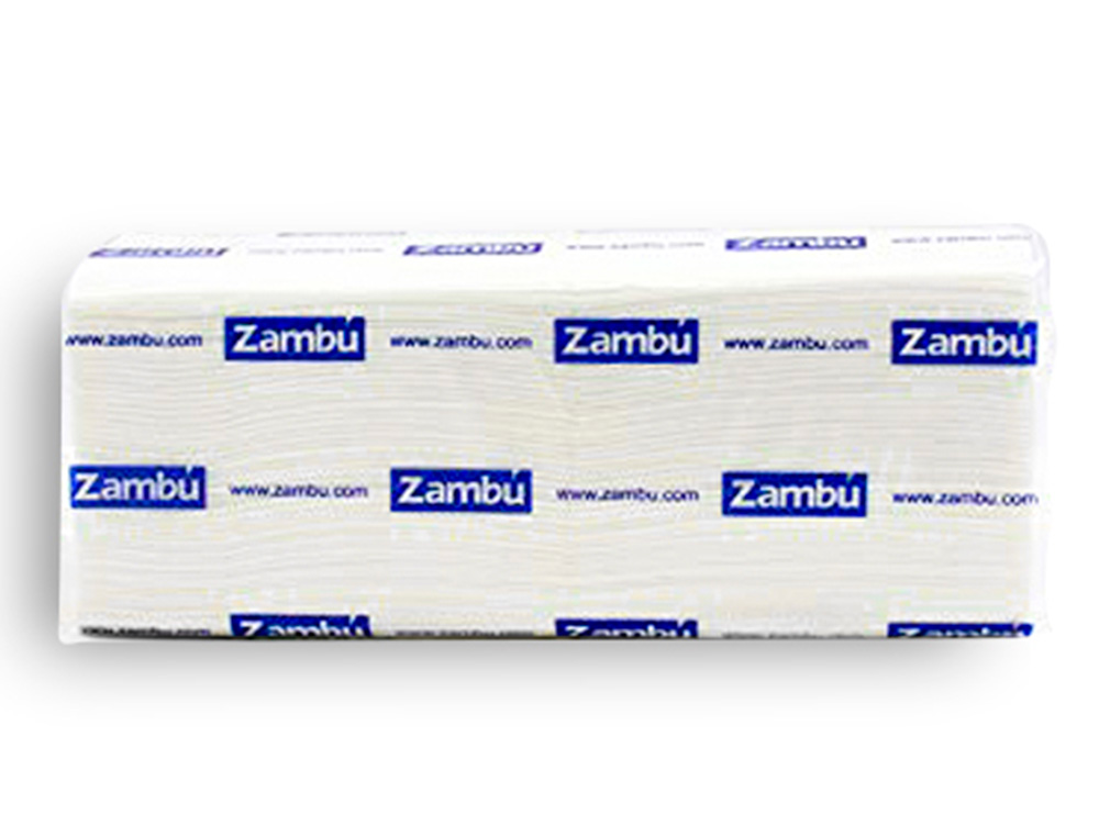 TOALLA DE PAPEL SECAMANOS DAHI Z CELULOSA 2 CAPAS CAJA CON 20 PAQUETE DE 200 UNIDADES