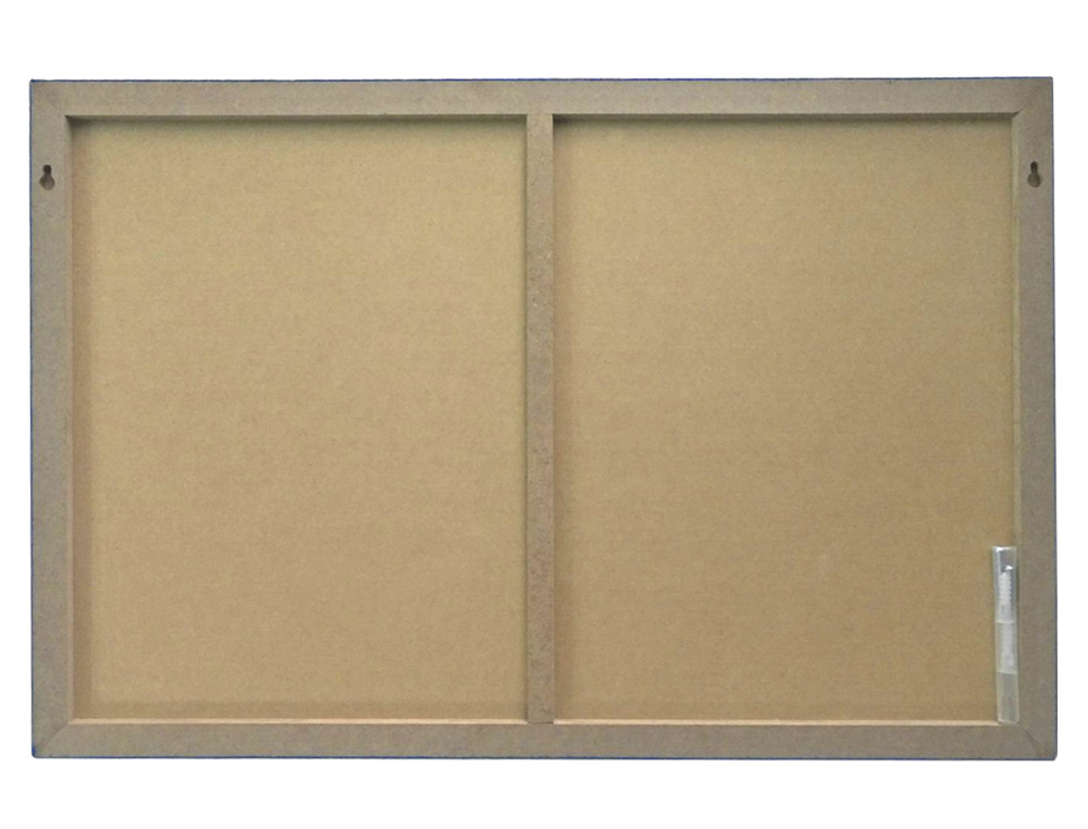 QUADRO DE FELTRO LIDERPAPEL MURAL COR PRETO 40X60 CM