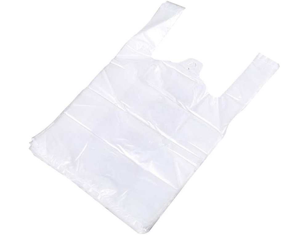 BOLSA RECICLADA 70% BRANCA 50 MC 48X60 CM APTA LEGISLACAO DE BOLSAS 2021