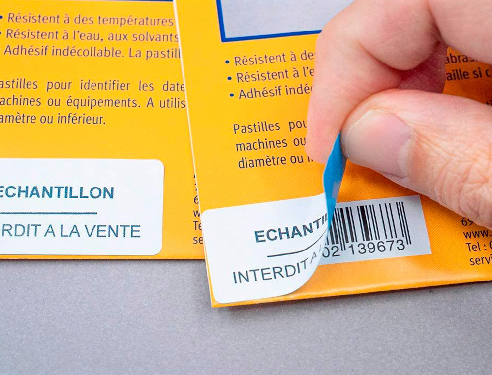 ETIQUETA ADHESIVA AVERY PERMANENTE PARA IMPRESORA LASER BLANCA 63,5X38,1 MM CAJA DE 525 UNIDADES