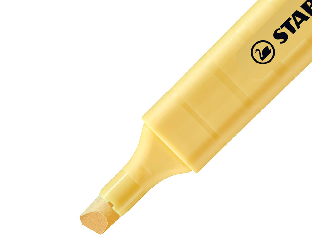 ROTULADOR STABILO FLUORESCENTE FINO SWING COOL PASTEL AMARILLO CREMOSO
