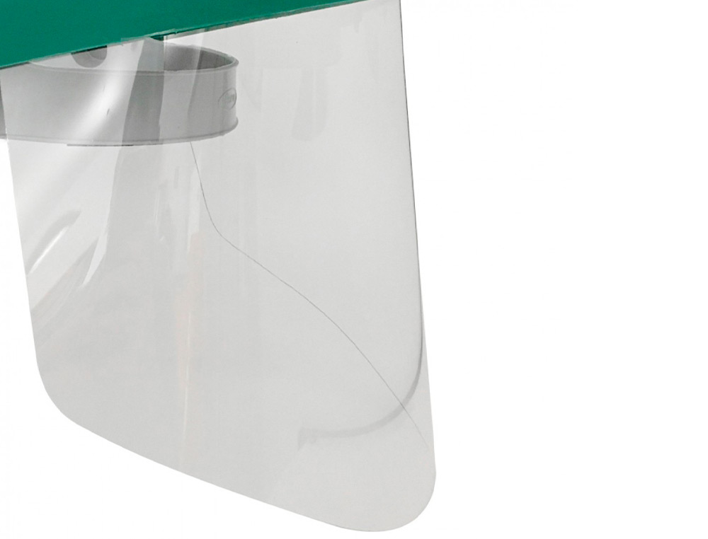 Recambio visor faru para pantalla a-20 policarbonato transparente 385x225x8 mm