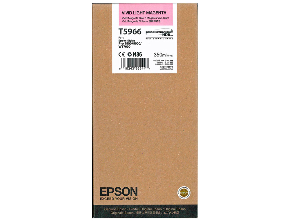 Ink-jet epson gf stylus photo 7900/9900 magenta vivo claro