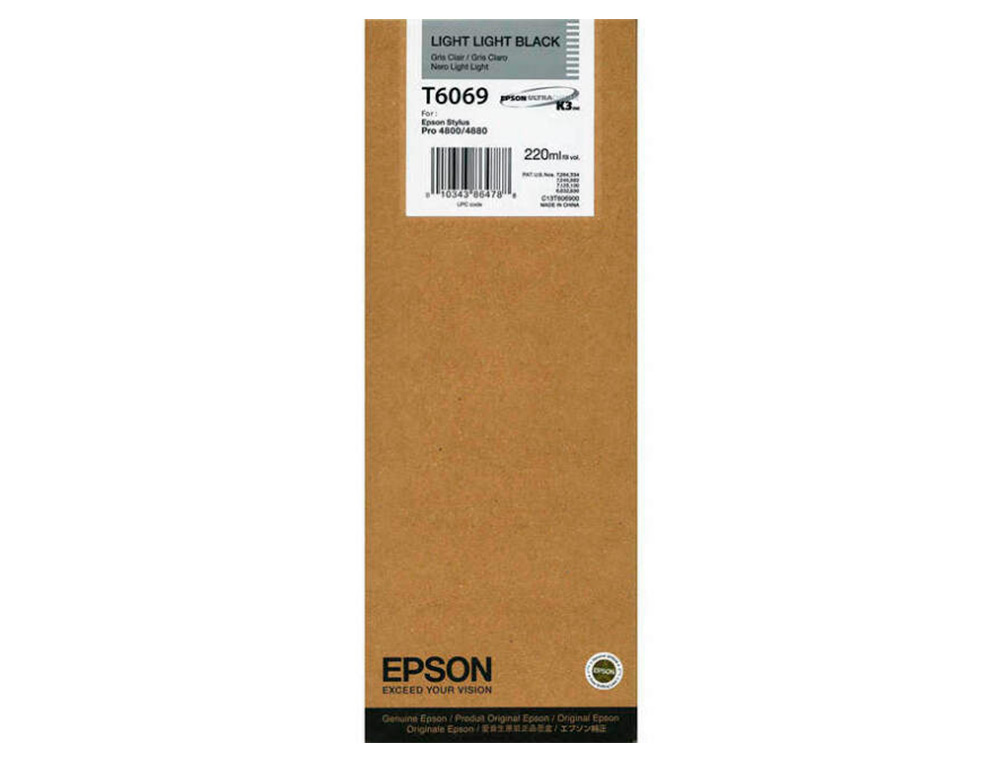 Ink-jet epson gf stylus pro 4880/4800 negro mas claro