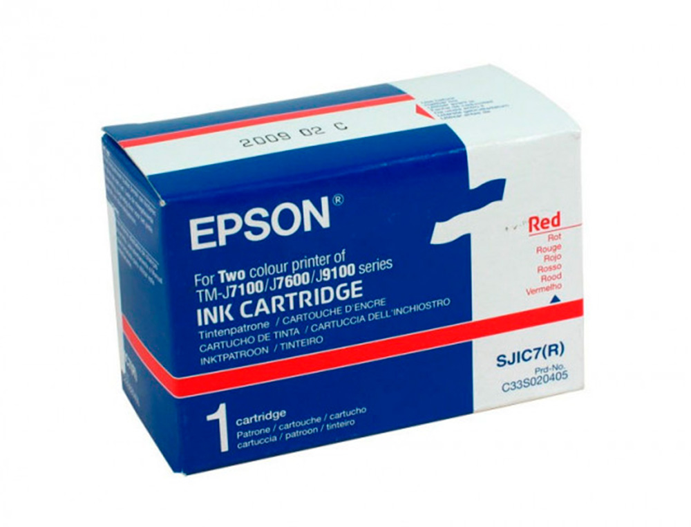 Ink-jet epson tm-j 7100/7600 rojo